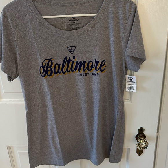 NWT Baltimore Top Golf Tee Shirt - Picture 1 of 3
